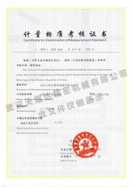 Measurement standard