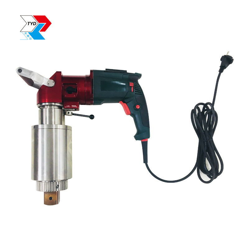 Digital electric torque wrench(curved handle) TYDEW-16A(200-1600N.m)